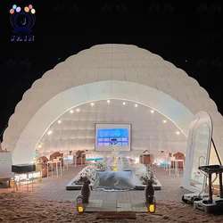 15/20/22/28FT Bar House Inflatable Dome Tent Igloo Disco Camping Party Tent Igloo Tent Outdoor Inflatable Cube Tent With Blower