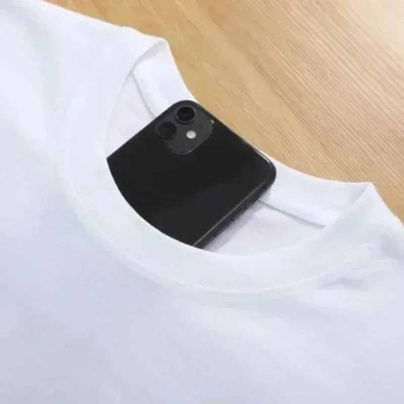 مضحك AI الطفل يضحك يدعوني ميمي تي شيرت المرأة الرجال Gif تي شيرت الشارع الشهير عادية للجنسين قصيرة الأكمام Harajuku بلوزات مستديرة العنق #5