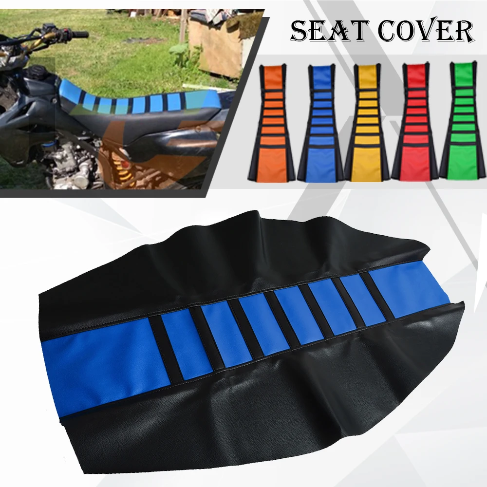 

For yamaha DT125 TTR250 TTR600 XT250X XTZ250 XTZ125 DT230 Motorcycle Rubber Gripper Soft Seat Cover Cushion Pad Sets Dirt bike