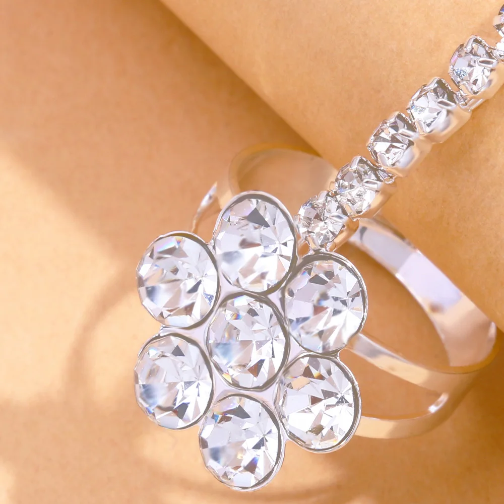 Stonefans 1 قطعة البوهيمي فراشة حجر الراين خلخال تو مجوهرات الشاطئ القدم سلسلة الكاحل سوار على الساق تو سلسلة للنساء