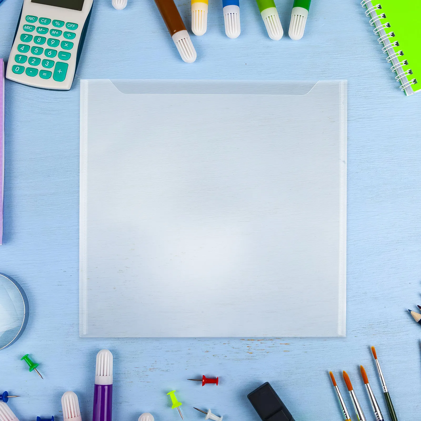 

10 комплектов пластиковых папок-конвертов для документов 33x32 см, органайзер для бумаг, для офиса и школы