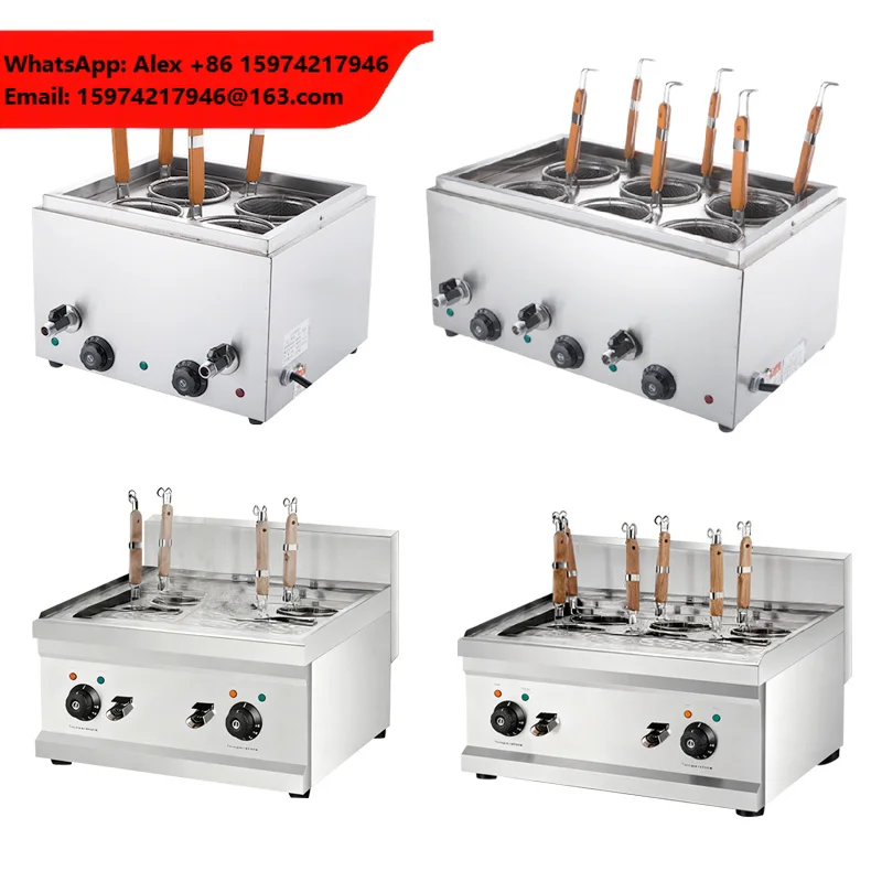 In-Smart Commercial Professional Electric Induction Stainless Steel Boiler 4000-6000W Power For Noodle/Pasta/Spaghetti Boiling