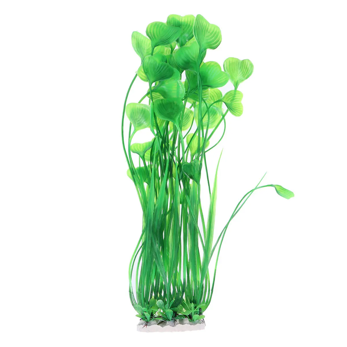 

Green Artificial Aquarium Plants Safe for Fish Tank Decor Lifelike Water Grass No Rust PH Stable Brighten Landscape