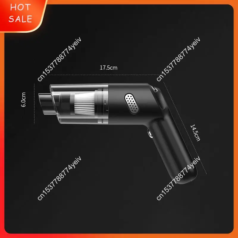 1세트 무선 진공 청소기 자동차 진공 청소기 무선 충전식 압축 공기 먼지 제거기 A62X