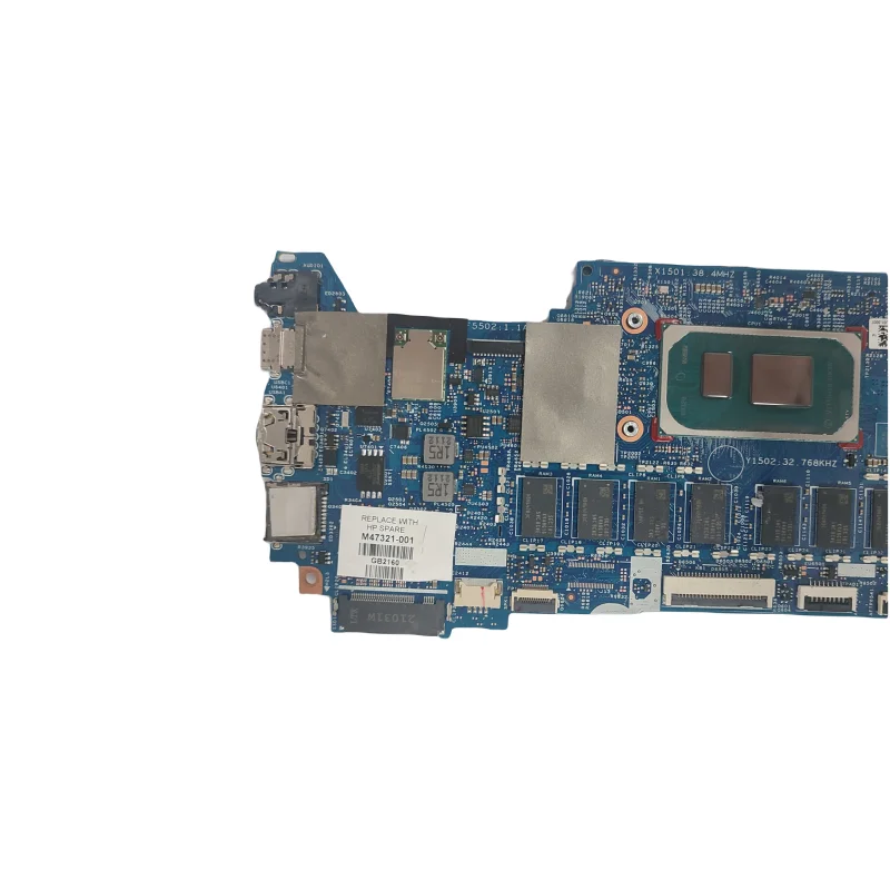 M47321-001 اللوحة الأم للكمبيوتر المحمول HP لـ CHRomebook X360 14C-CC Mb I3-1115G4 وذاكرة الوصول العشوائي 8 جيجابايت