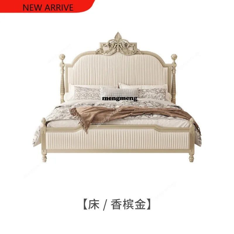 

F182 Скандинавская деревянная двуспальная кровать 180x200 см, элитный минималистичный дизайн, современные кровати, элегантная удобная мебель для спальни Camas Mothermas