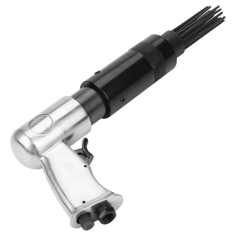 공압식 19니들 스케일러 피스톨 그립 녹 페인트 슬래그 부식 제거 디버링 도구