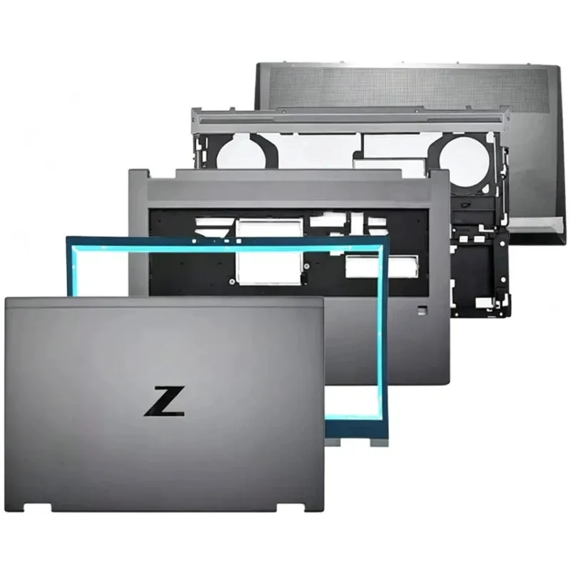 hp-zbook-fury-17-g7-g8シリーズノートパソコン用純正部品：lcdバックカバー-フロントベゼル-パームレスト-ボトムケース-パーツ