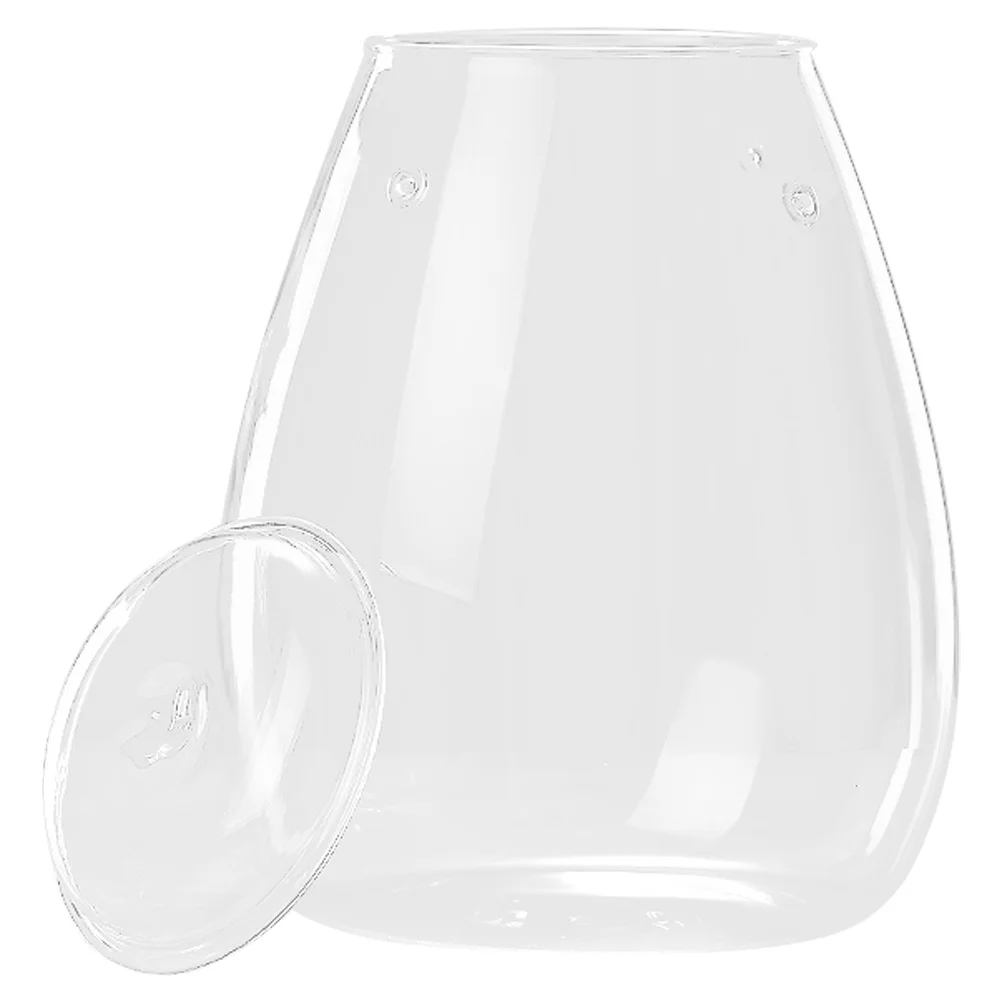 

1 Piece Micro Landscape Bottle Glass Terrarium Clear Container for Plants Flowers DIY Decorative Home Garden Office Patio