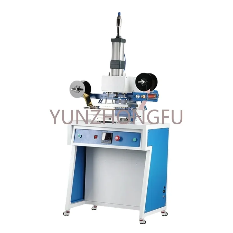 

Pneumatic Gilding Press Table Desktop Large Area Thermoprinting Machine Logo Branding 20 * 30cm Large Hot Plate Hot Press