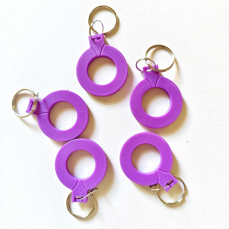 10pcs/Lot CUID Android App MCT Modify UID Changeable NFC 1k s50 13.56MHz Keyfob Block 0 Writable ISO14443A Smart Chip Tag