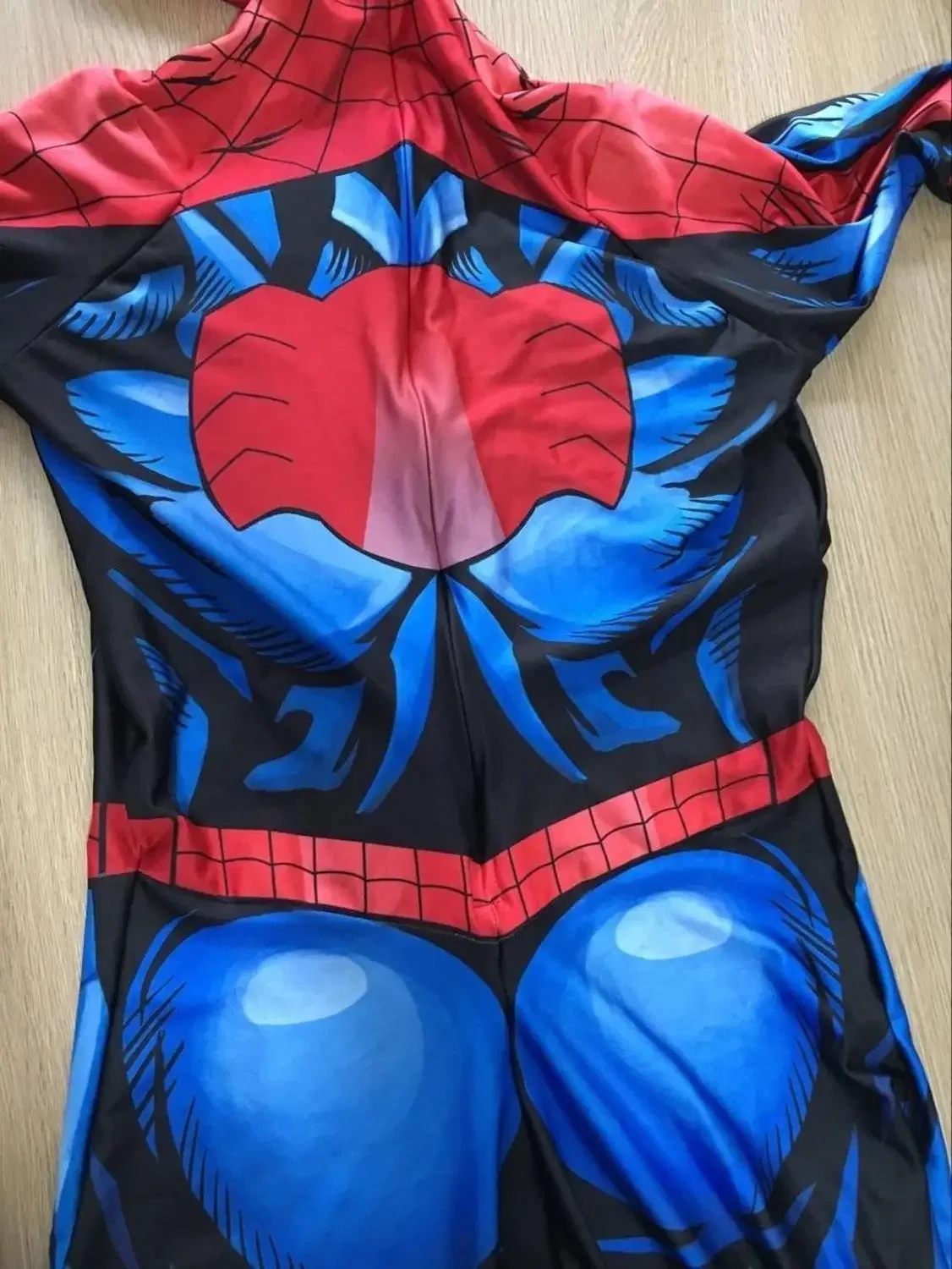 Big Lenses Ultimate Cosplay Man Superhero 3D Printed Spandex Costume SM Bodysuit disfraces de Halloween Adult Male - view 5