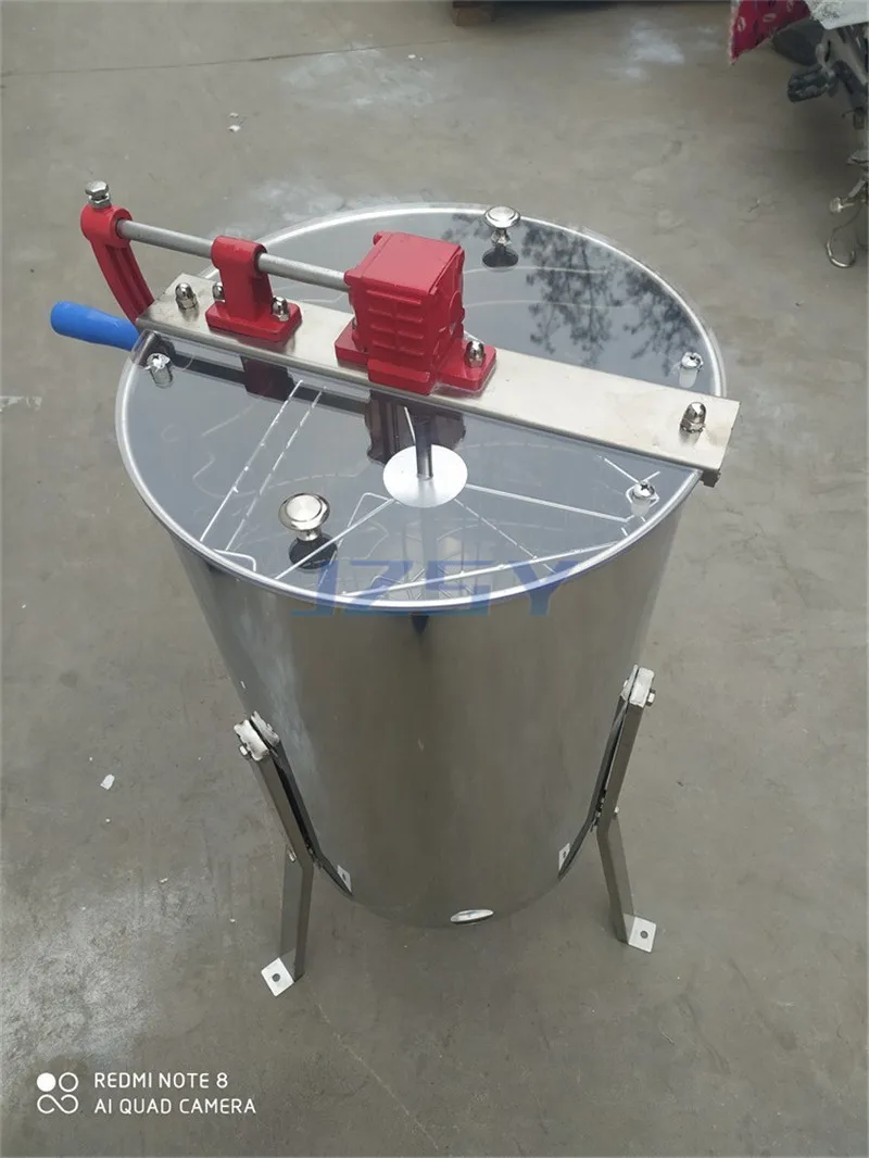 Электрический шейкер для меда, утолщенная нержавеющая сталь, ручной сепаратор для меда, ручная рукоятка, горизонтальная 2-рамная машина для встряхивания сахара