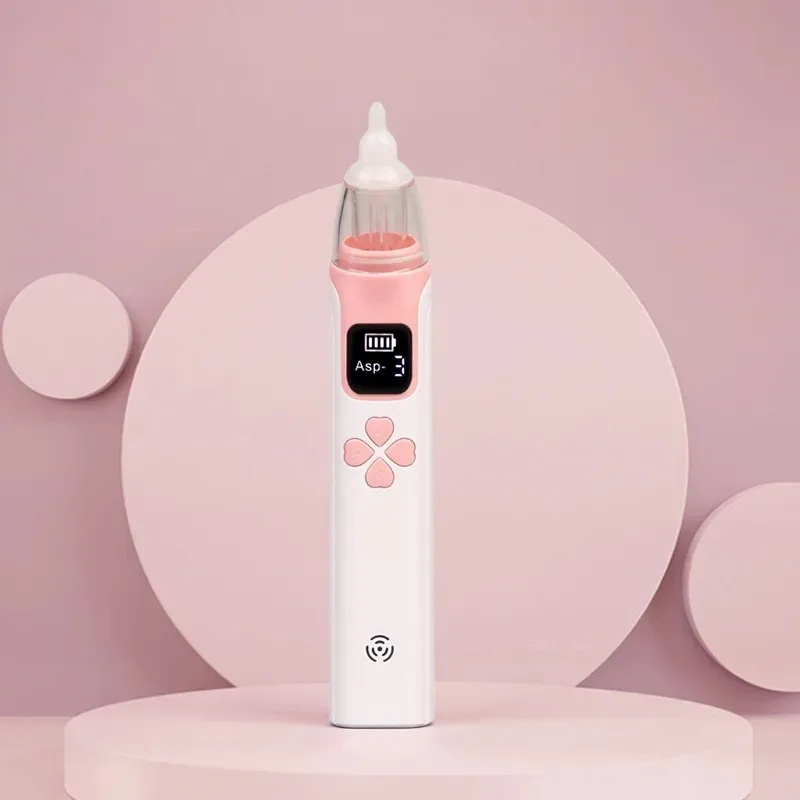 Baby Nose Cleaner Silicone Adjustable Suction Electric Child Nasal Aspirator Safety Convenient Low Noise