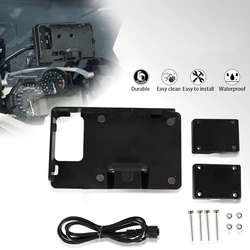 SUZUKI v-strom DL telefon tutucu 1000 XT için 650 VStrom 2017-2020 2021 2022 2023 destekçisi navigasyon USB şarj aleti Stand braketi