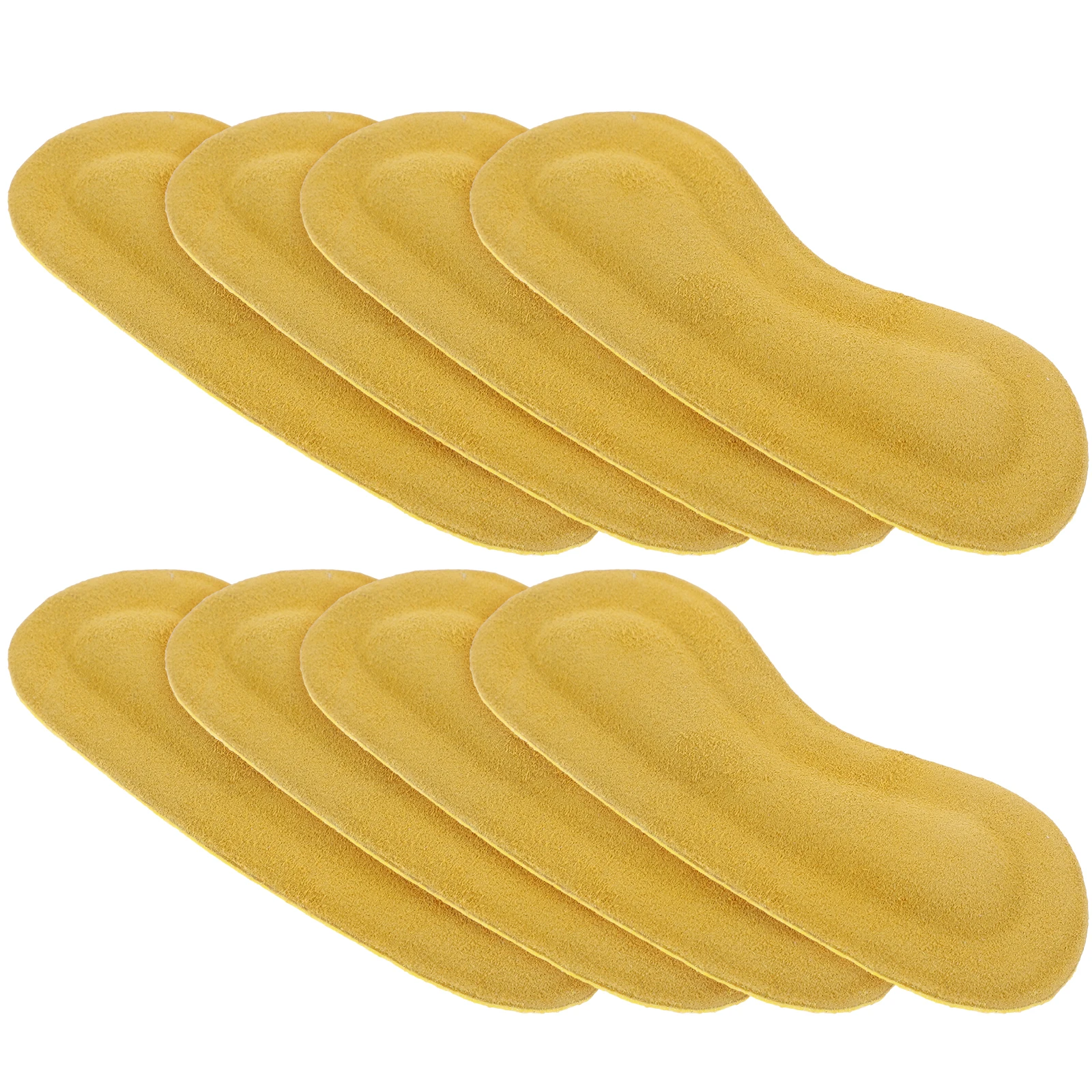 

4 Pairs Anti-wear Back Stickers Comfortable Heel Cushions Brown Color Suitable High Heels Prevent Heel Keep Feet