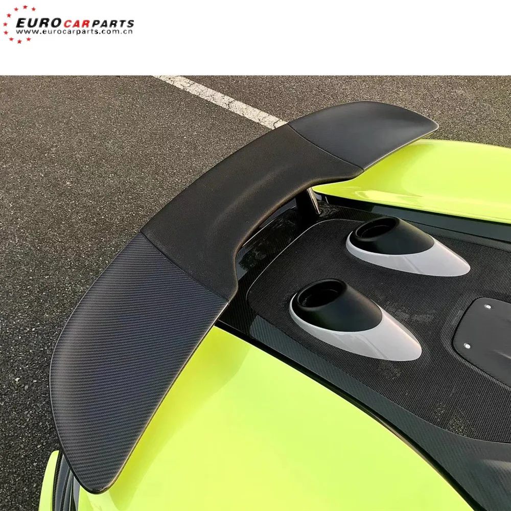 Aksesori Olahraga Eksterior Gerbang Ekor Sayap Boot Tutup Bagasi Belakang Mobil Belakang GT Spoiler Besar Peningkatan 600LT untuk Mclaren 540C 570S 570GT