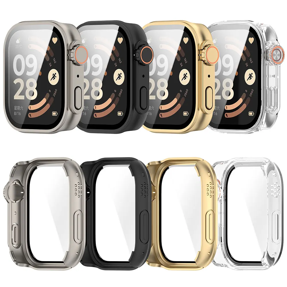BEHUA Screen Protector Case For Redmi Watch 6 Case Coverage Anti-Scratch Hard Protection Cover Shell for Redmi Watch 6 Accessory