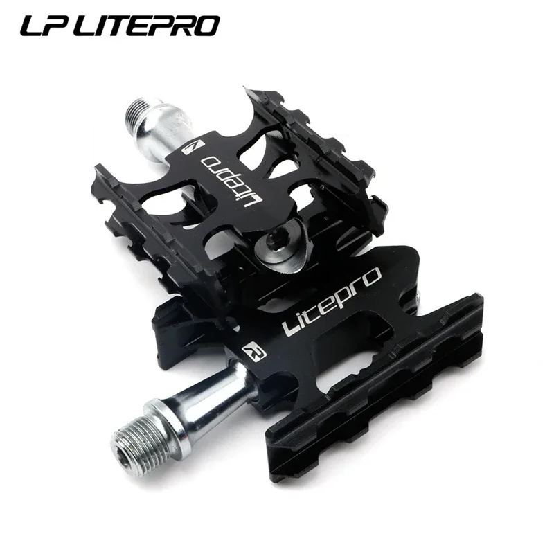 

Litepro K3 mountain bike pedal high-strength aluminum alloy sealed bearing pedal anti slip design MTB Road Folding Bike pedals