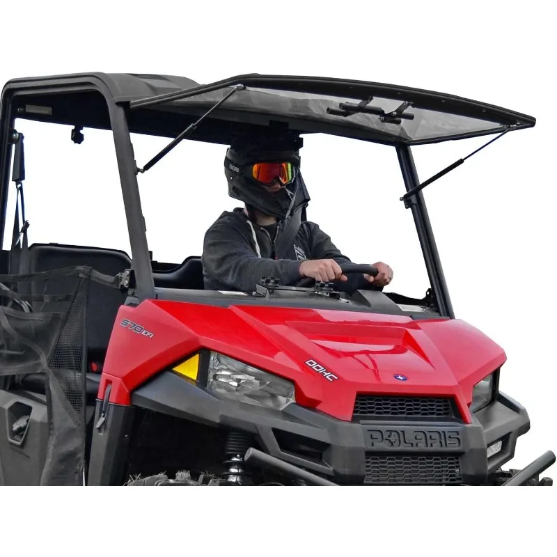 

Super ATV Polaris Ranger Mid-Size Scratch Resistant Flip Windshield