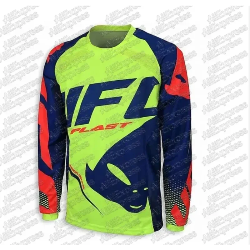 

2026 Trendy Men and Women Motorcycle Off-Road Race T-Shirt Breathable Quick Drying Sports Cycling 40th Anniversary Jersey Top