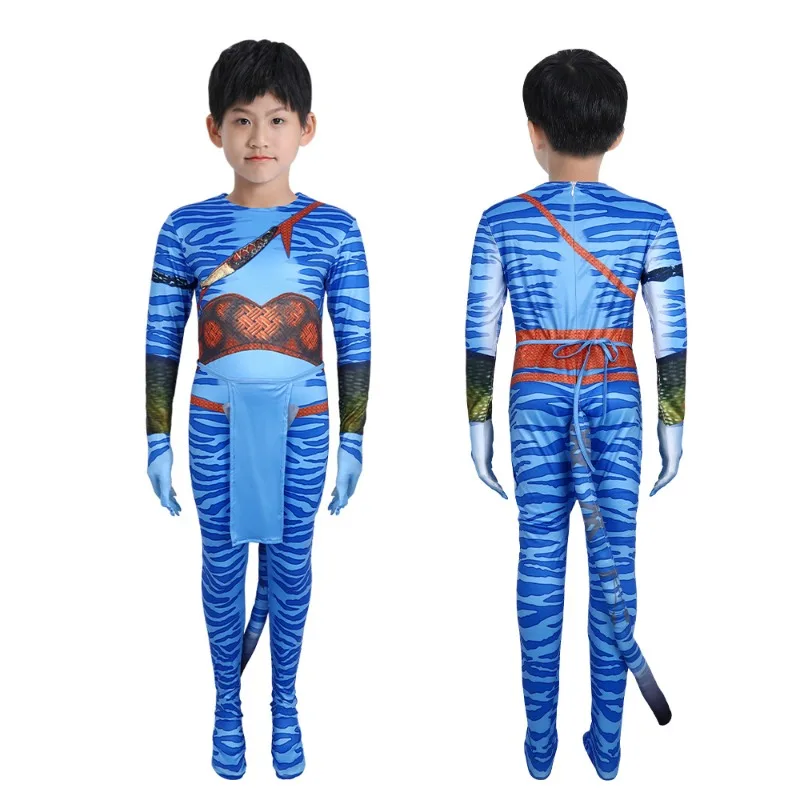 

New 3D Digital Printed One-piece Suits for Movie Cosplay Costumes, Avatar Costumes, Children's Role-playing Costumes