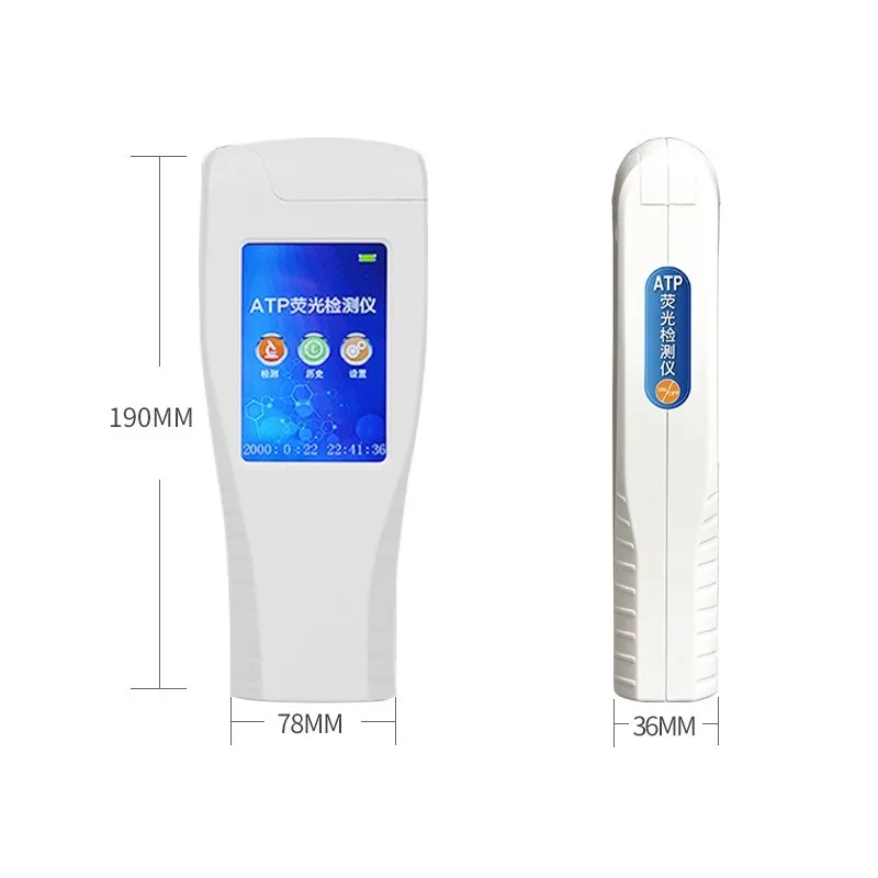 Microbial surface cleanliness Portable handheld bacterial detector y