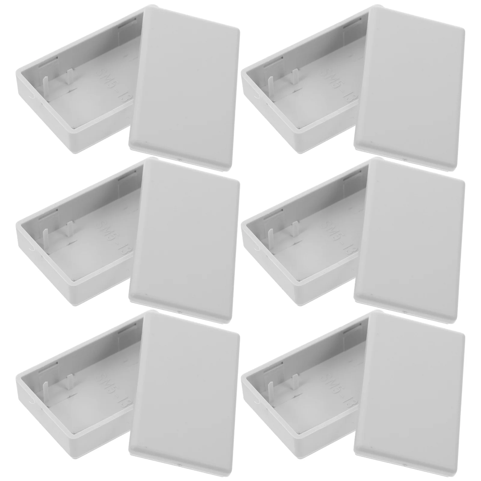 6pcs Hidden Safe Box For Money And Jewelry Portable Stashs Container Secret Plastic Junction Box hidden stashs