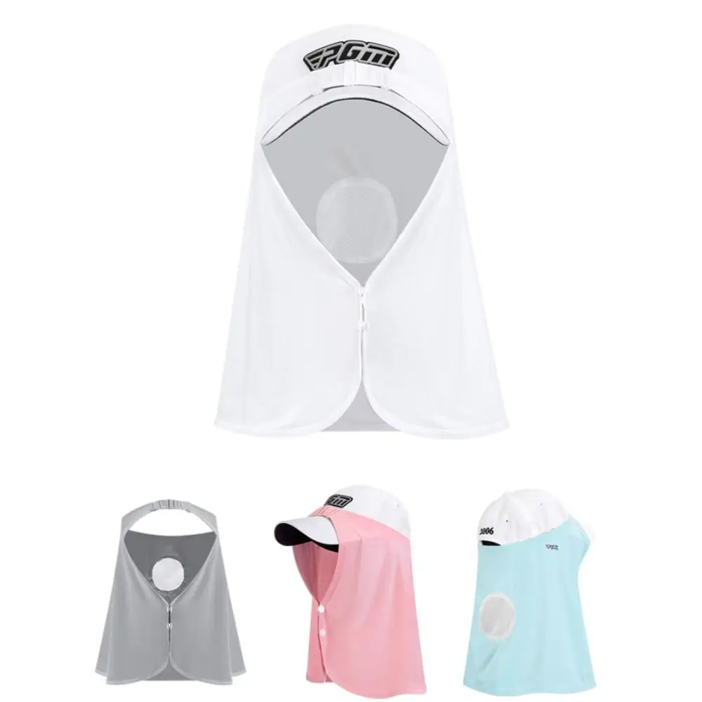 

Ice Silk Golf Sunscreen Neckerchief with Elastic Sun Protective Cool Breathable Mask Soft Without Cap Sun Protection Headscarf