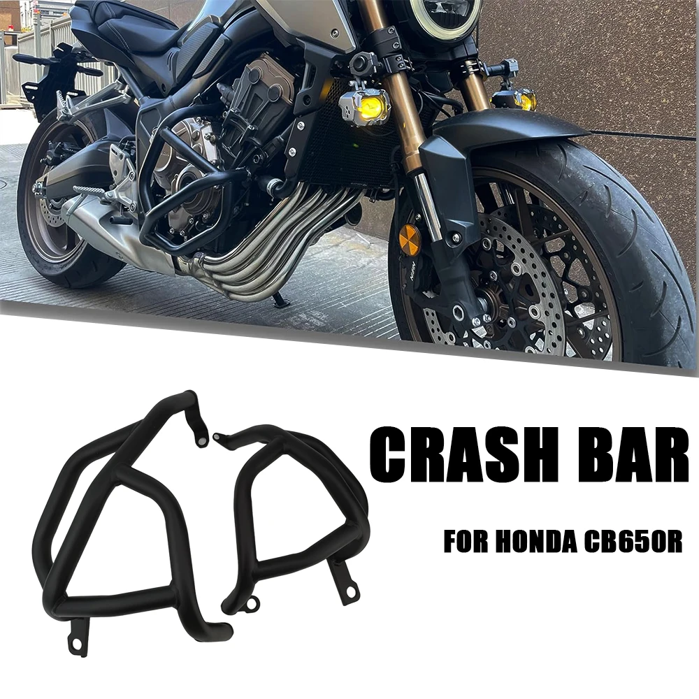 

Engine Guard Crash Bar Frame Bumper CB650 R CB 650R Motorcycle Fall Protection Protector For HONDA CB650R 2019 2020 2021-2023