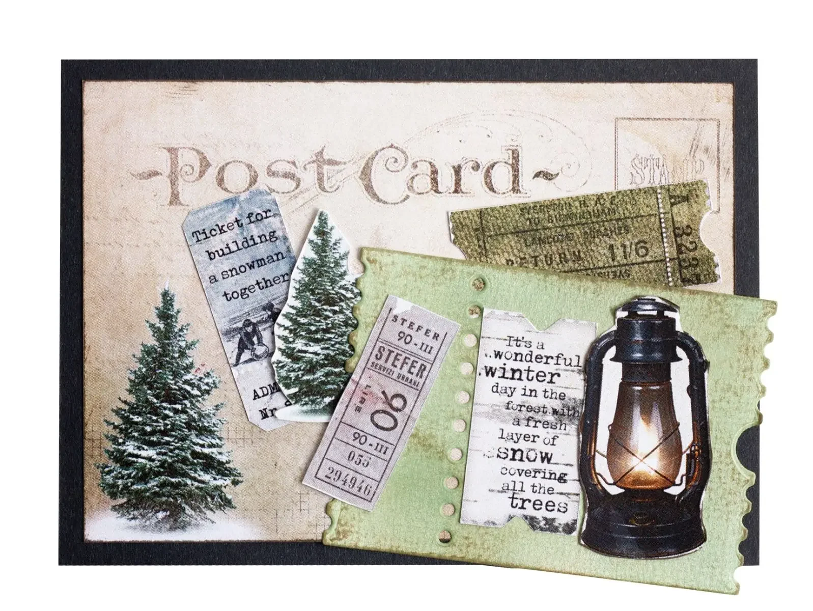 The Middle Connecting Part Is a Circle Cutting Dies Scrapbook Diary Decoration Stencil Embossing Template DIY Greeting Card