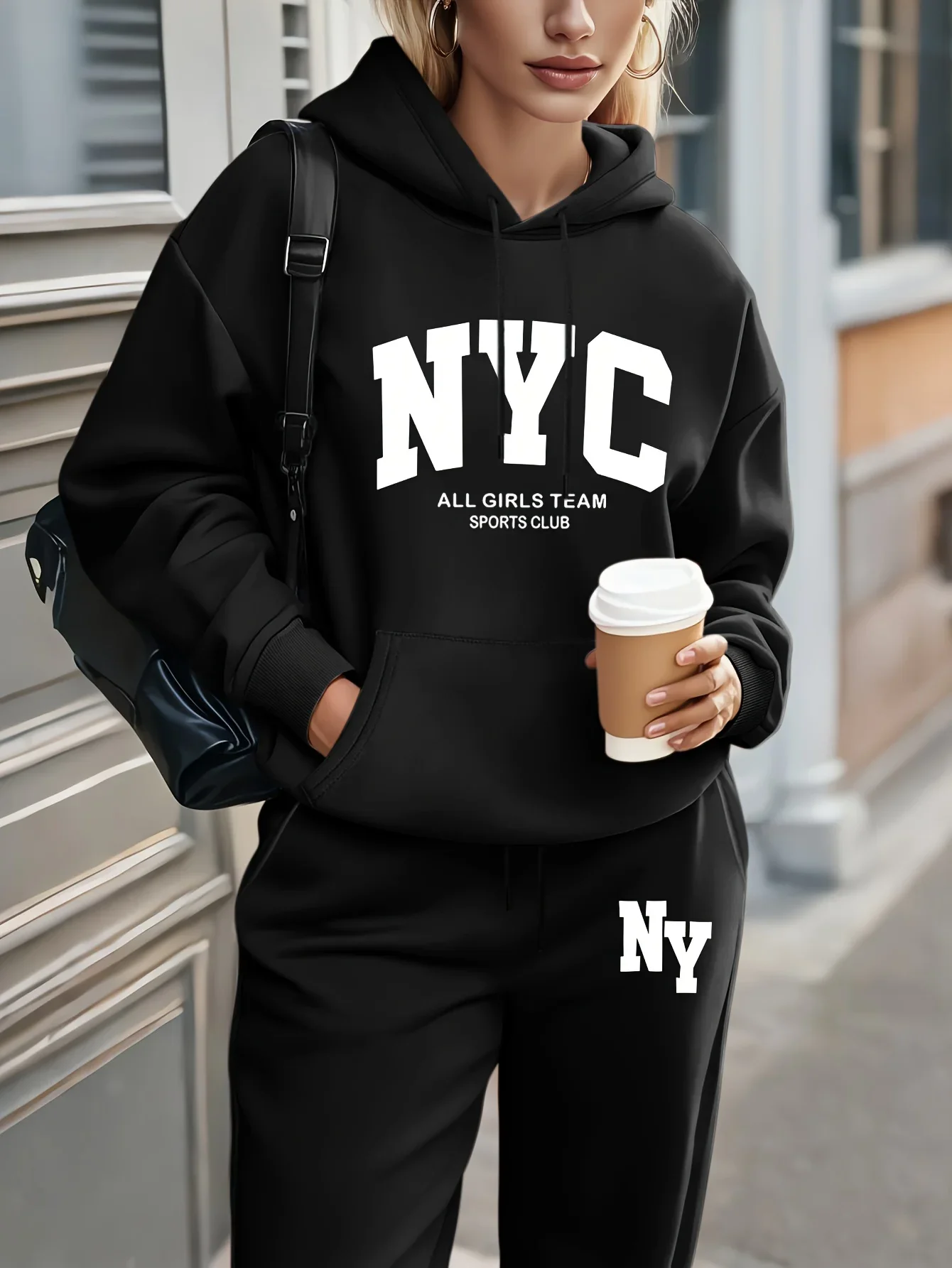 2026 Pants Sets for Women Clothing High quality casual Sweatshirt Sweatpant Hoodie Suit 2Piece Autumn Winter Outfits Woman