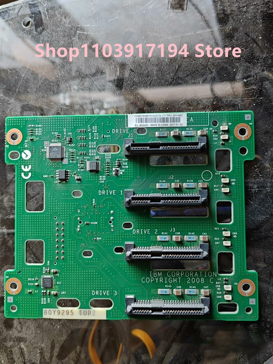 

FOR Lenovo System.X3100M5 Hard disk backplane expansion board