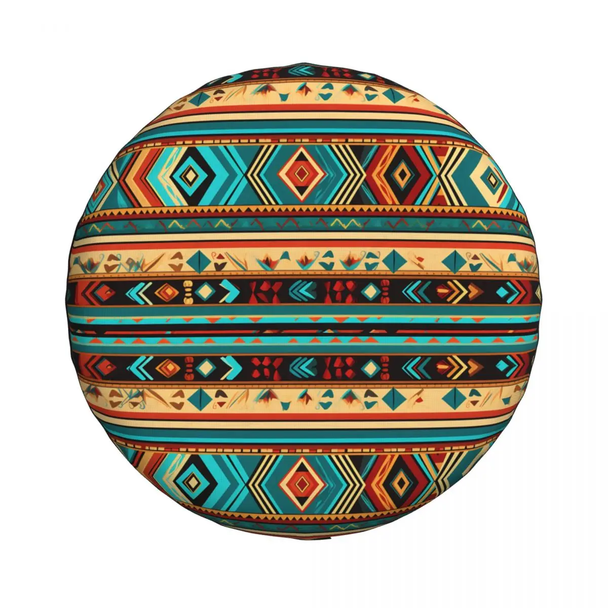 Native Southwest American Aztec Navajo Spare Tire Cover for Jeep SUV RV Car Wheel Protectors Accessories 14