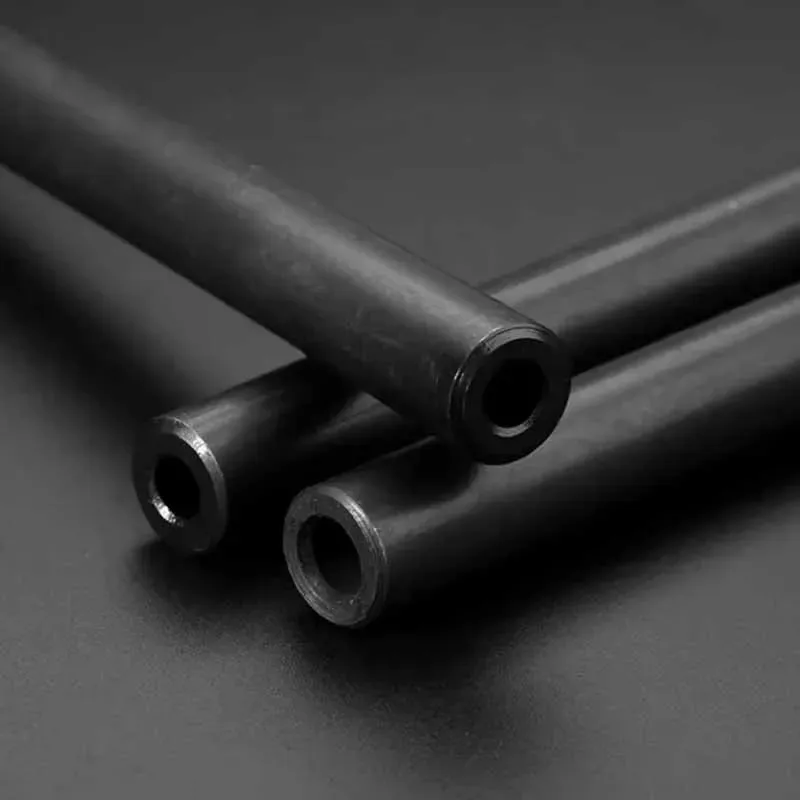 Black Seamless Carbon Steel Tube High Strength Hydraulic Precision Steel Pipe Industrial Metal Tubing for DIY Hardware and Tools