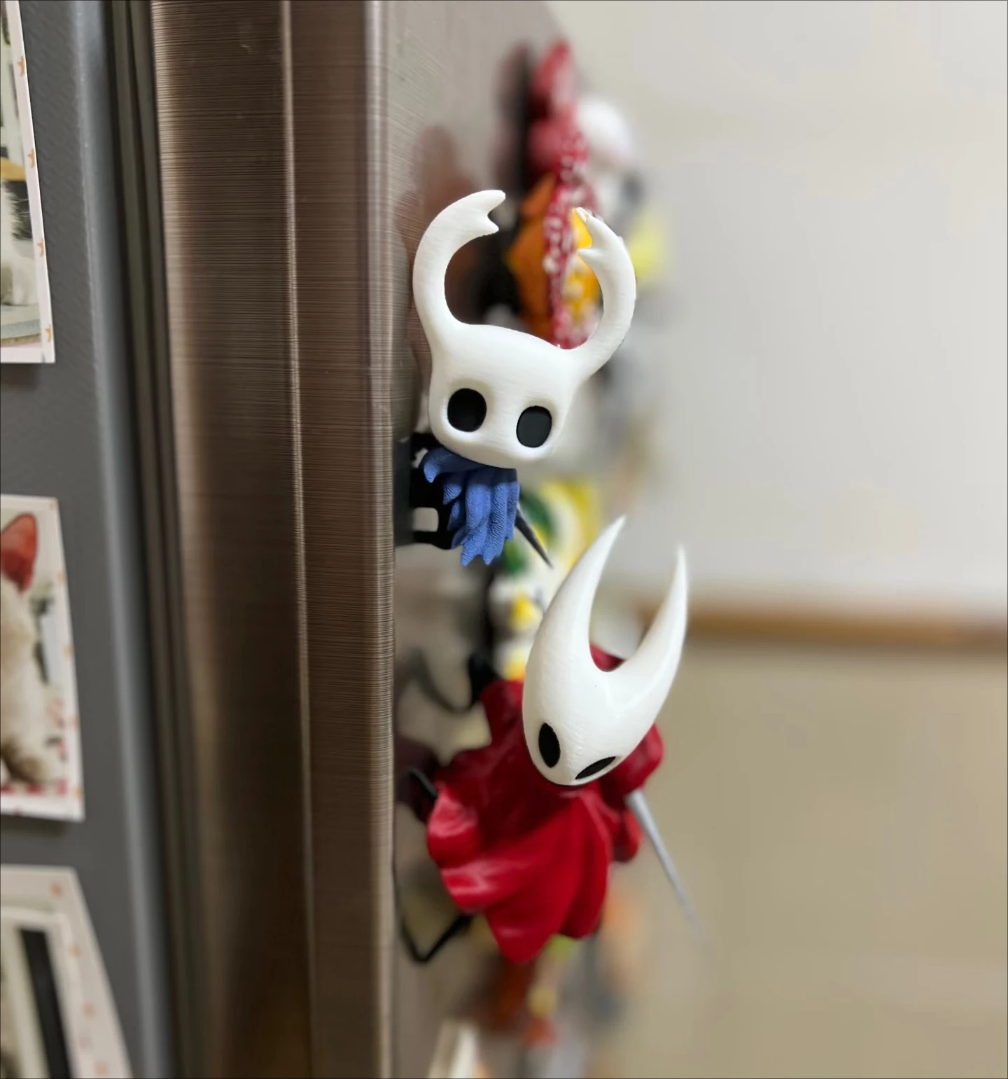 لعبة هولو نايت 2 سيلكسونج هورنت مغناطيس الثلاجة ثلاثية الأبعاد نموذج لجسم ديكور مغناطيسي لعبة مجسمة مجموعة هدايا عيد ميلاد الصبي