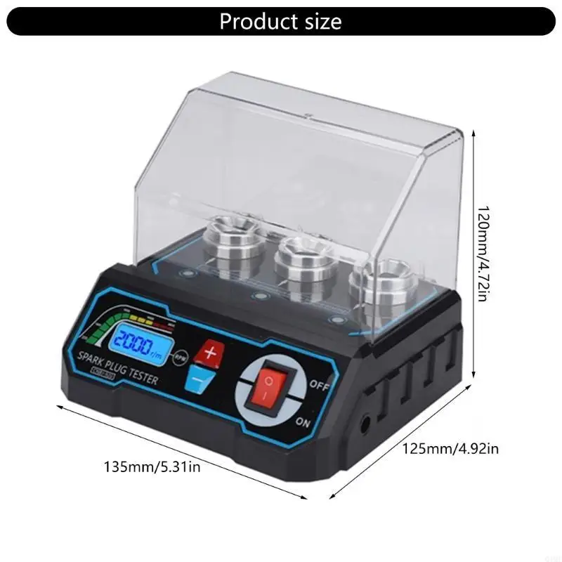 Q1QE Digital Digital Plugs Tester لإصلاح دقيق للتشخيص #1