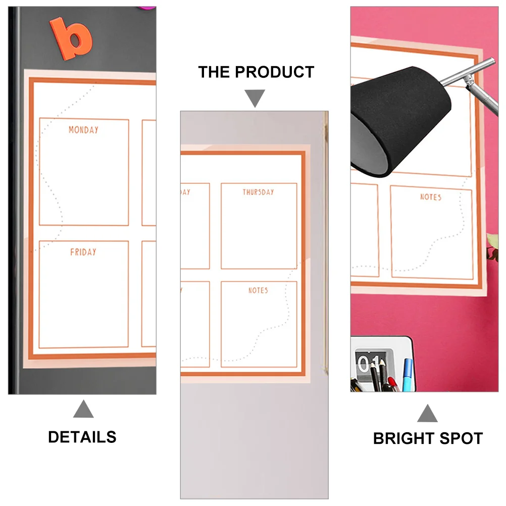 Zeichenbrett, Whiteboard-Aufkleber, Büro, Kühlschrank, Whiteboards, PVC-Papier, wiederholt löschen