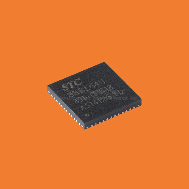 10PCS/original genuine STC8H8K64U-45I-QFN48 1T 8051 microprocessor microcontroller chip