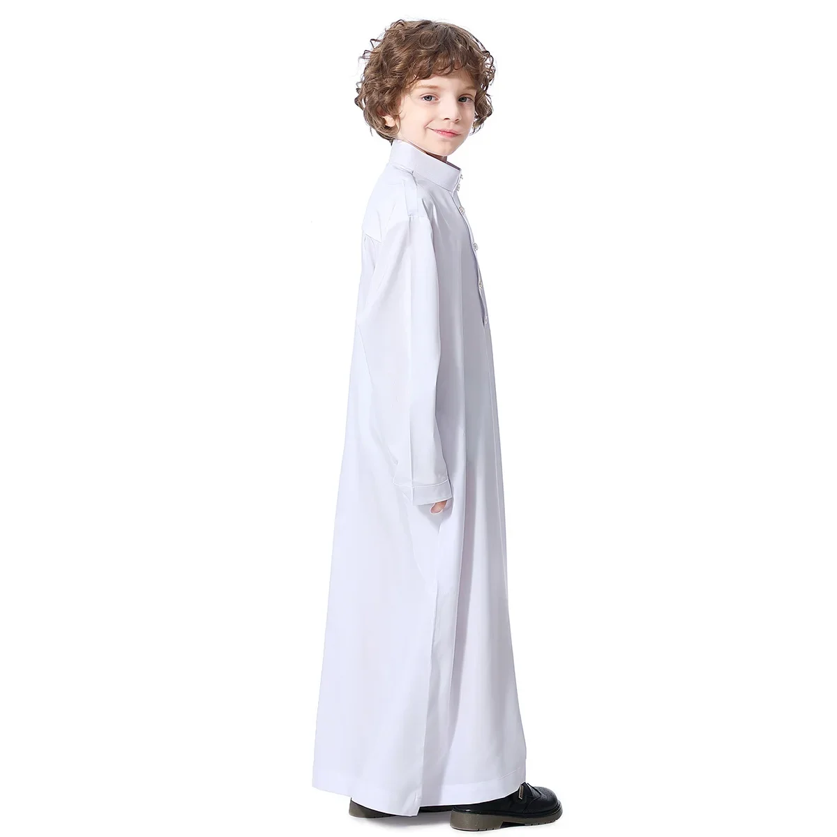 Boy\'s robe Muslim Summer Clothing 2023 Fashion Islamic Red Jubba Thobe Evening Party Malaysia Ramdan Eid Indian Kaftan