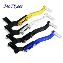 MoFlyeer Universal Einstellbare Motorrad CNC Folding Aluminium Schalthebel Off Road ATV Motorrad Getriebe Ändern Hebel Refit