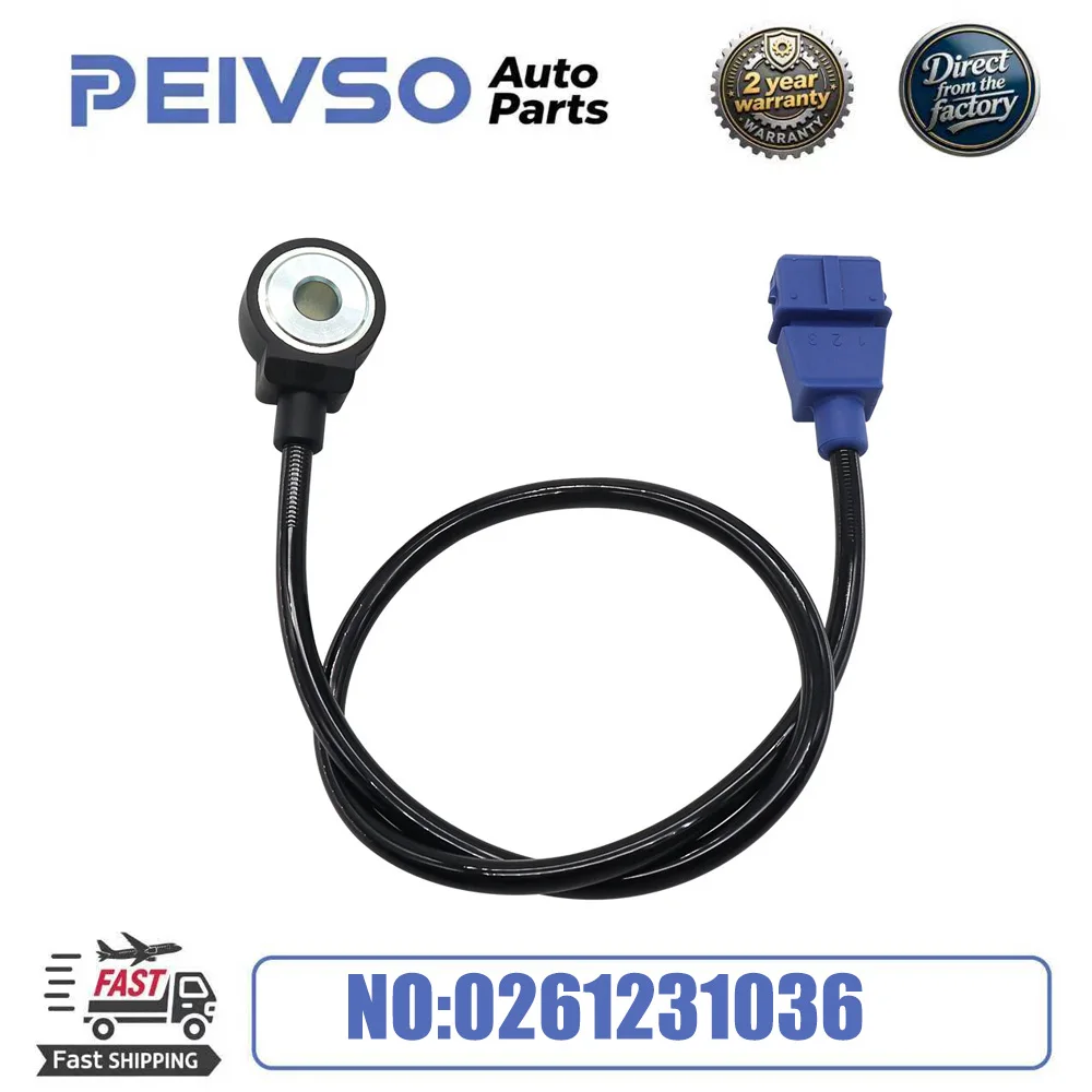 0261231036 NEW Knock Sensor For Audi 100 200 80 90 A4 A6 Cabriolet Porsche 928 VW Cabrio Golf Jetta Passat 1.8 2.0 2.8