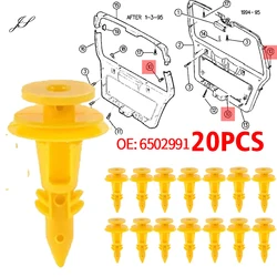 20x For WJ Jeep Grand Cherokee Chrysler Mini Vans Cirrus Dodge Stratus 6502991 Car Tail Door Panel Clip Fastener Retainer Rivets