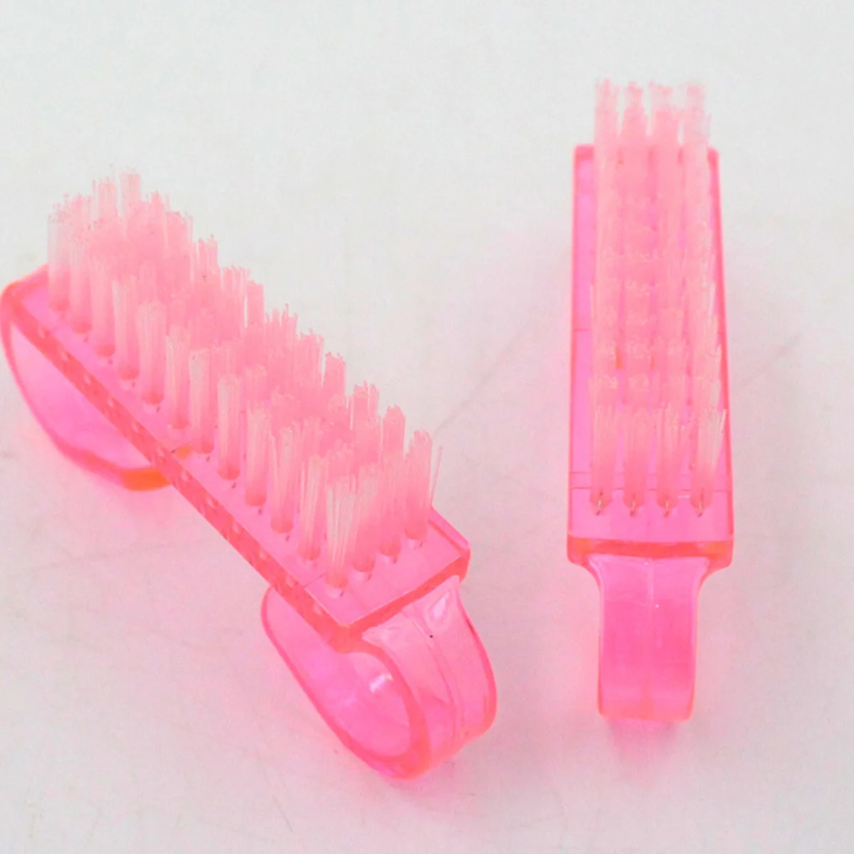 

5Pcs Nail Brush Pink Durable Handle Grip for Fingernail Cleaning Hands Toes Deep Scrub Kitchen Bathroom Nail Fingernail