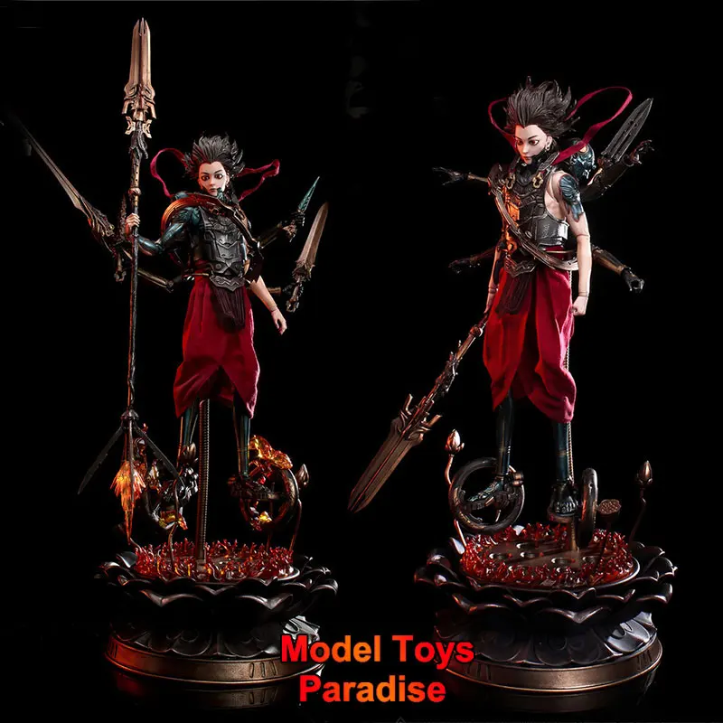 

A TOYS AT-0001 1/6 Collectible Toys Nezha Chinese Dark Mythology Demon Slaying Heavenly God Soldier 12'' Action Figure Model