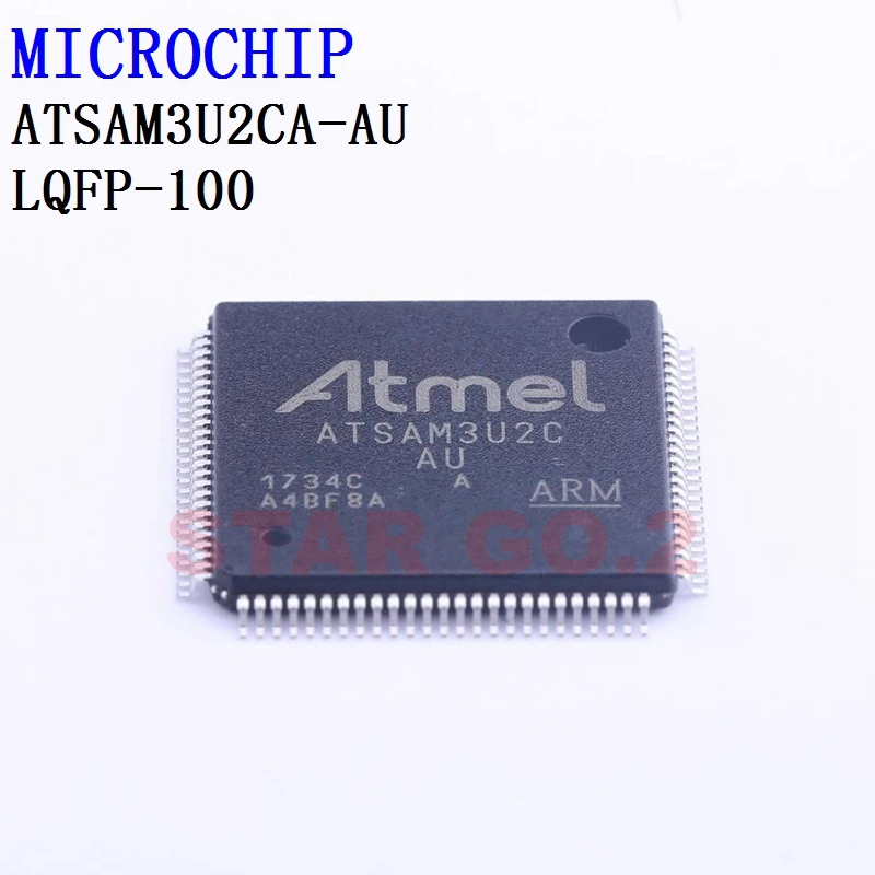 

2PCSx ATSAM3U2CA-AU LQFP-100 MICROCHIP Microcontroller