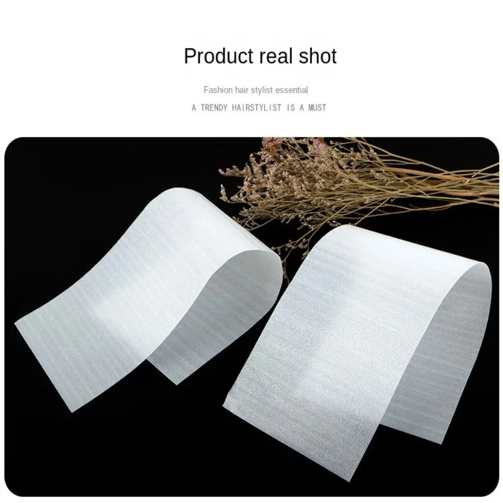 50PCS/Pack Professional Reusable Foam Hair Wraps Hair Color Foil Hair Stylists Hair Coloring Highlighting Strips Thick