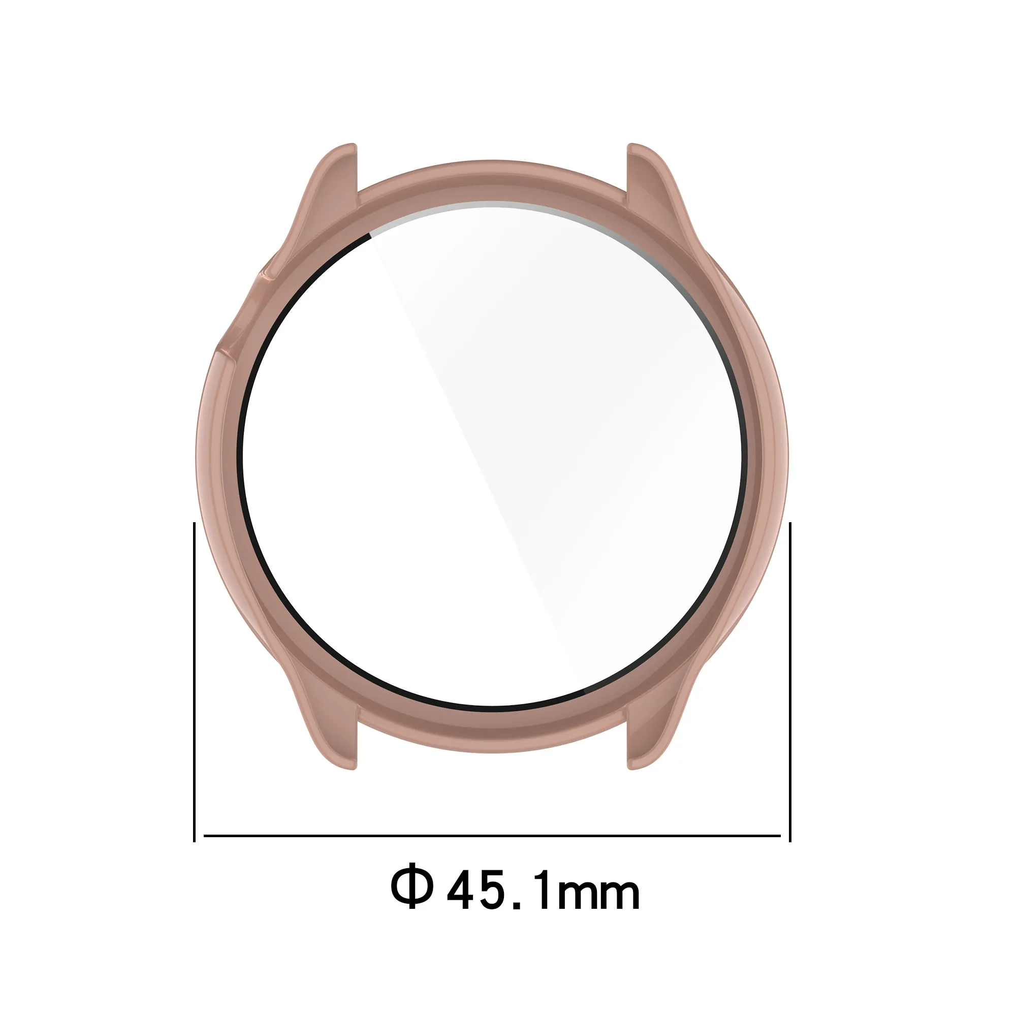 Watch Case Protective Cover for Huami Amazfit GTR Mini Hard PC Frame+ Glass Full Coverage Cases Shell Accessories