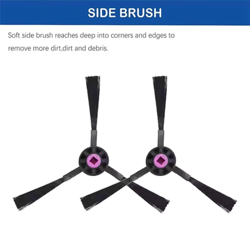 

【Побумажная техника】19 шт. для JONR P20 PRO, запасные части для пылесоса, роликовая боковая щетка, накладка для швабры, мешок для пыли