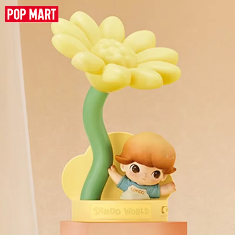 

POPMART Dimoo Moments In Bloom Series: Ночник с датчиком движения, Загадочная коробка, Оригинальная коллекционная фигурка-сюрприз, Аниме-фигурка в пакете